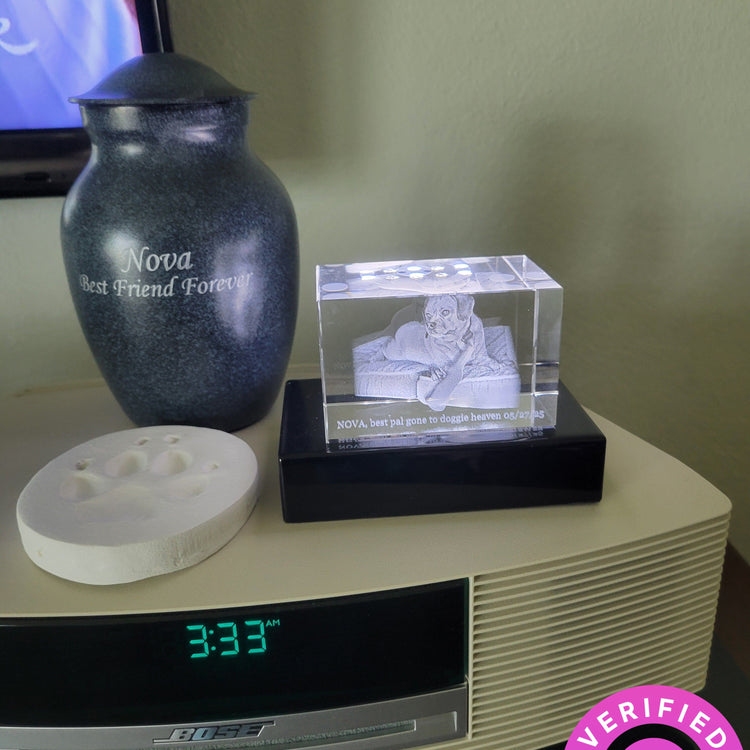 Brick 3D Photo Crystal