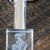 Keychain Rectangle Crystal with LED Light