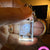 Keychain Rectangle Crystal with LED Light