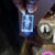Keychain Rectangle Crystal with LED Light