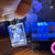 Keychain Rectangle Crystal with LED Light