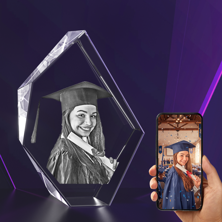 Prestige 3D Photo Crystal