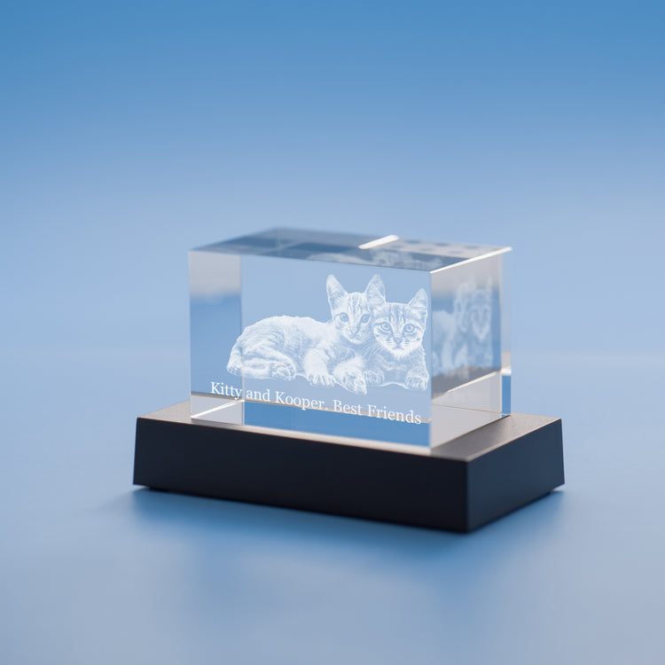 Brick 3D Photo Crystal