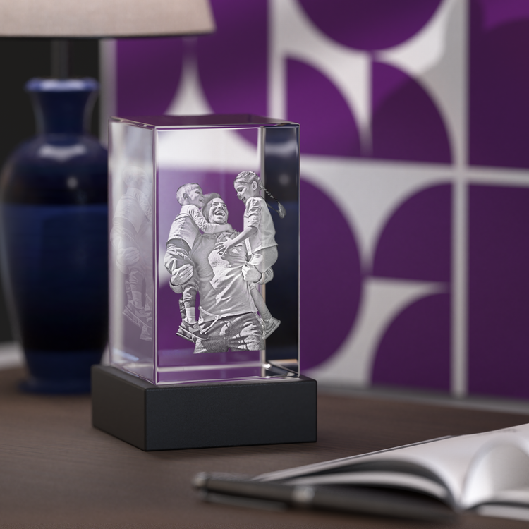 Just Because 3D Photo Crystal – Thoughtful Personalized Gift