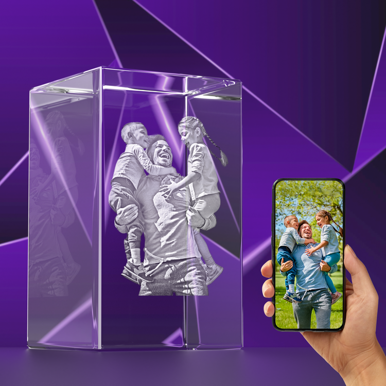 Just Because 3D Photo Crystal – Thoughtful Personalized Gift