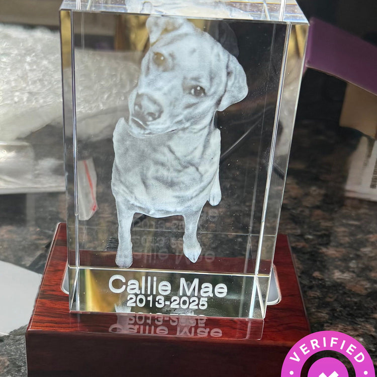 Just Because 3D Photo Crystal – Thoughtful Personalized Gift