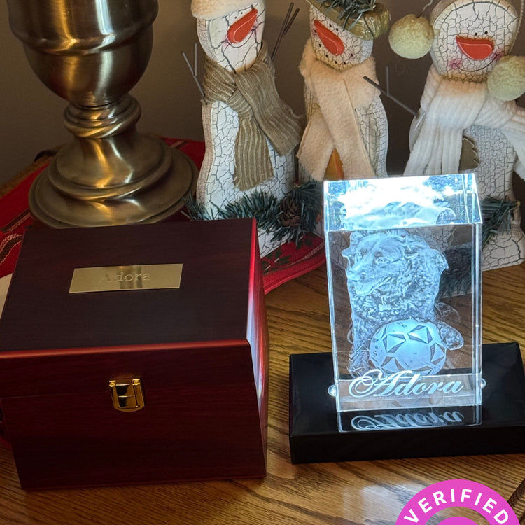Just Because 3D Photo Crystal – Thoughtful Personalized Gift