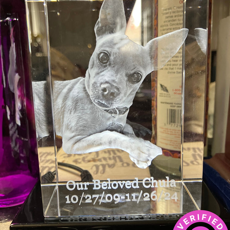 Just Because 3D Photo Crystal – Thoughtful Personalized Gift