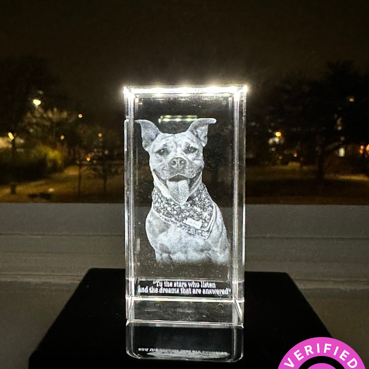 Just Because 3D Photo Crystal – Thoughtful Personalized Gift