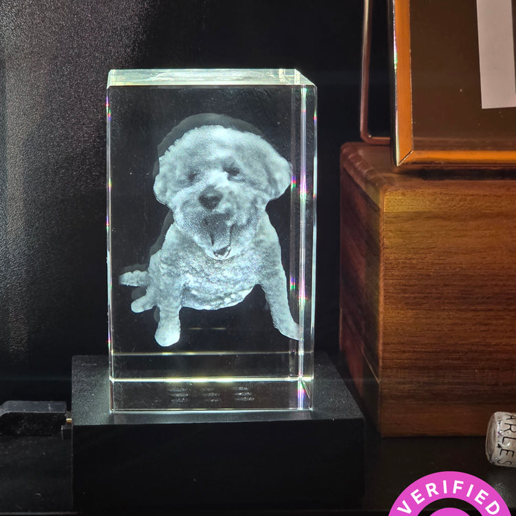 Just Because 3D Photo Crystal – Thoughtful Personalized Gift
