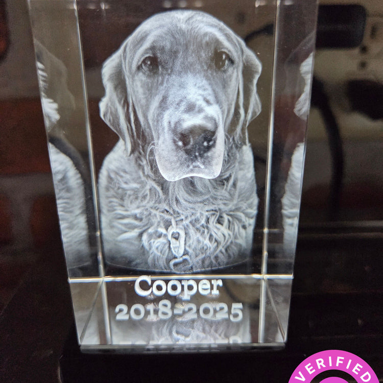 Just Because 3D Photo Crystal – Thoughtful Personalized Gift