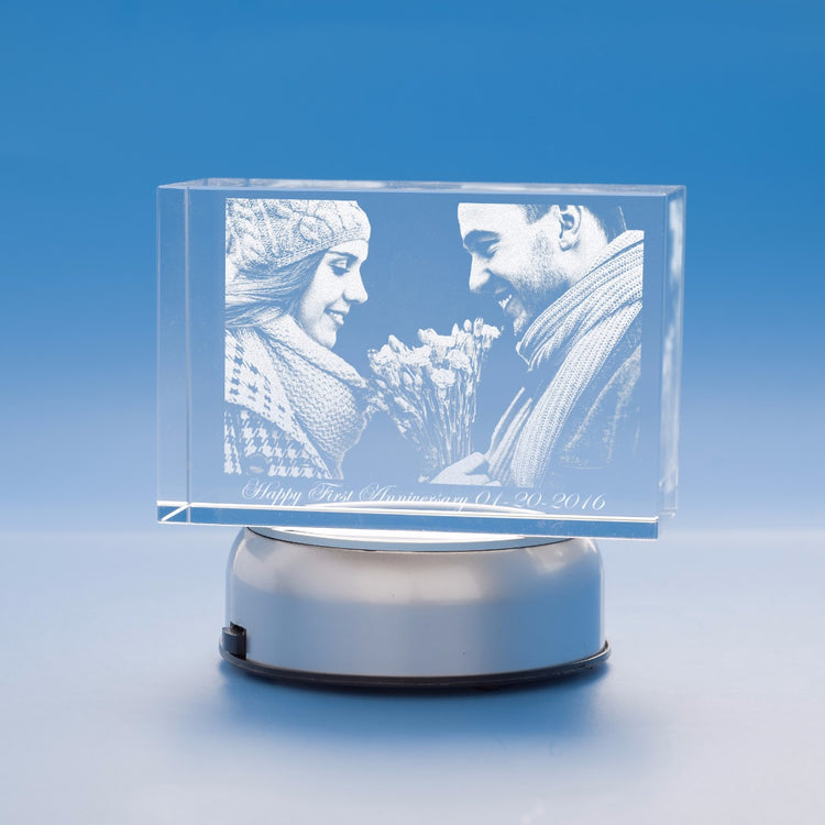 Brick 3D Photo Crystal