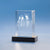Graduation Tower Crystal New, 3D Engraved