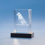 Memorial Tower 3D Photo Crystal – Honor a Loved One