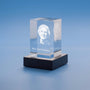 Memorial Tower 3D Photo Crystal – Honor a Loved One