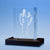 Tower Crystal with Basic Base Option, 3D Engraved